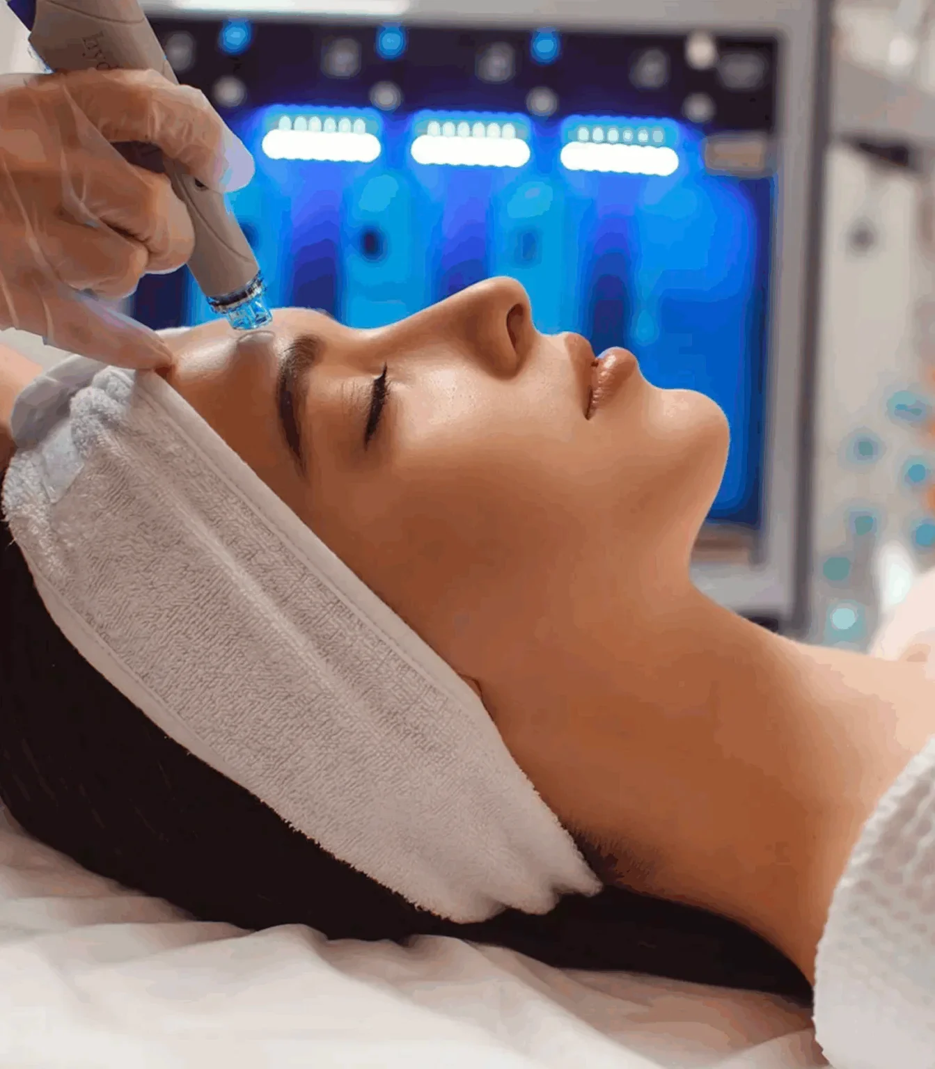 Trattamento viso presentato da Hello Beauty Roma